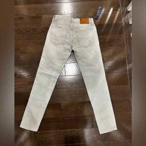 POLO Ralph Lauren Blue label Jeans 7.5 low rise skinny jeans size 25 99% cotton